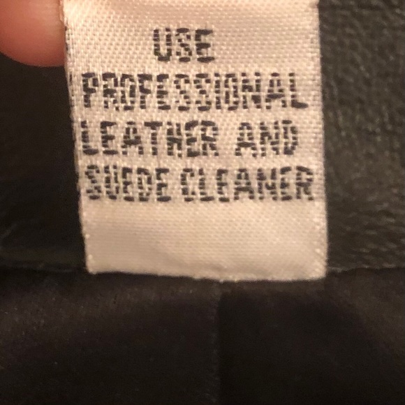 Black Leather Blazer 100% Genuine Leather Size M - Picture 4 of 11